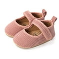 thumbnail image 1 of Baby Walking Shoes,Sneakers For 0 18 Months Soft Corduroy First Casual Shoes For Girls And Boys Comfortable Everyday Footwear,Toddler Shoes(Size:12-18 Months), 1 of 9