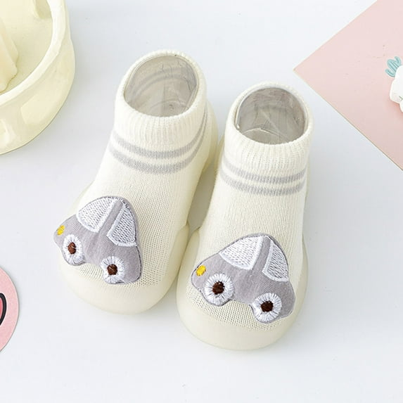 Baby Walking Shoes for Girls Multicolor Comfortable Elasticity Sock Shoes Fall Baby Boys Girls First Walking Sneakers Shoes