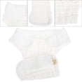 thumbnail image 1 of Sunshuilll 0-3 Months Washable Reusable Cloth Baby Diaper, White, 1 of 4