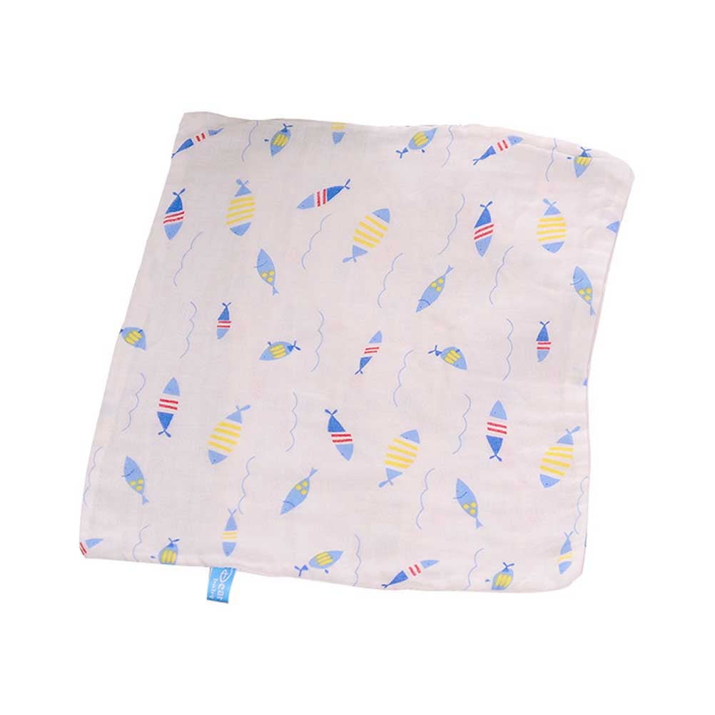 Baby Washcloths Muslin Bath Towels 4 Layers Gauze Scarf for Square