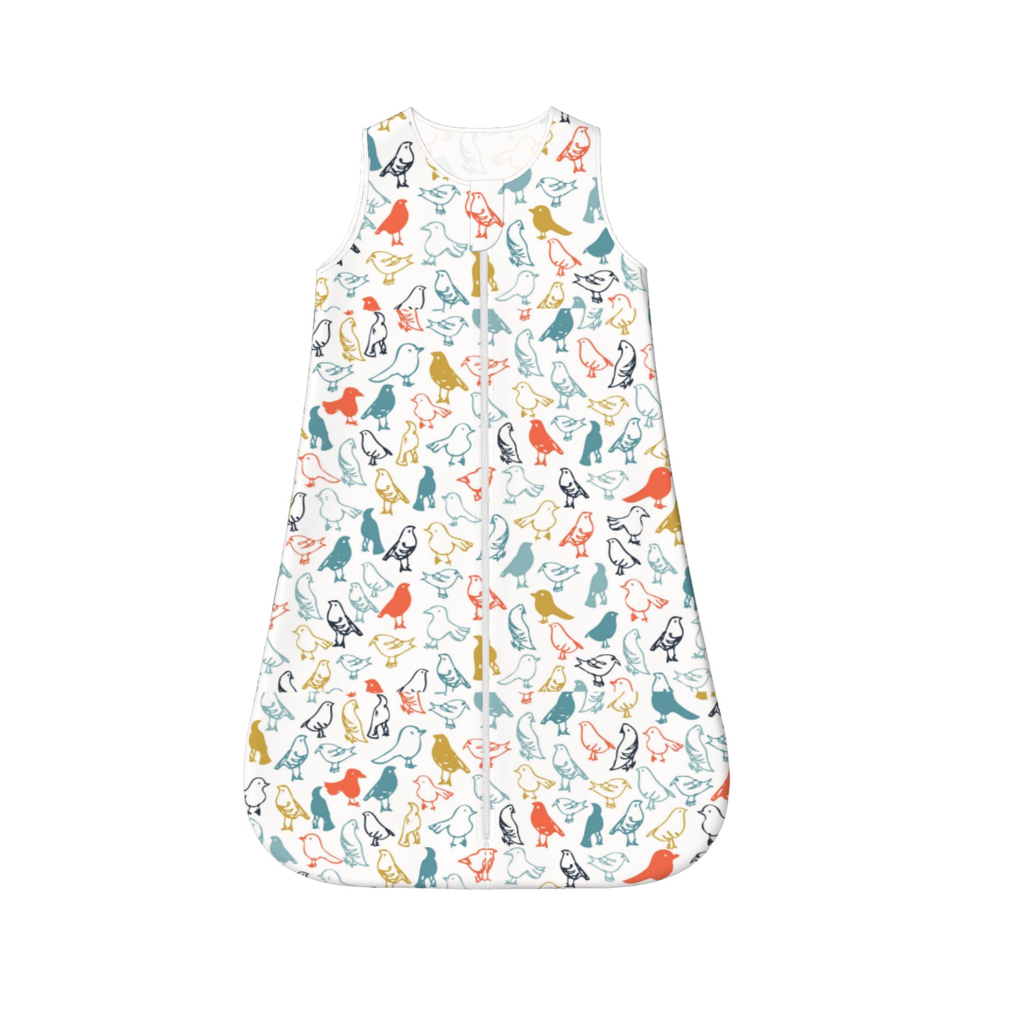 Baby Wearable Blanket 0-24 Months Bird Motif,Sleeveless Summer Baby ...