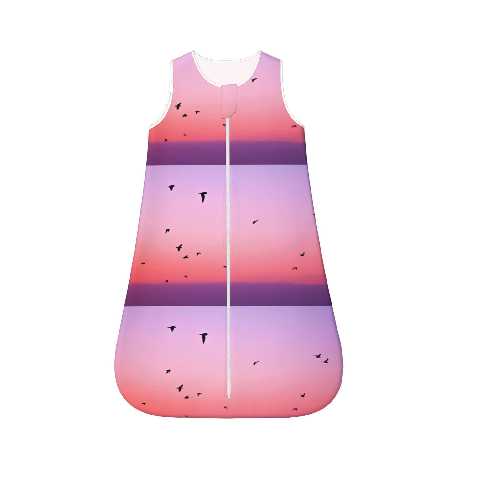 Baby Wearable Blanket 024 Months Birds,Sleeveless Summer Baby Sleeping Bag With Adjustable