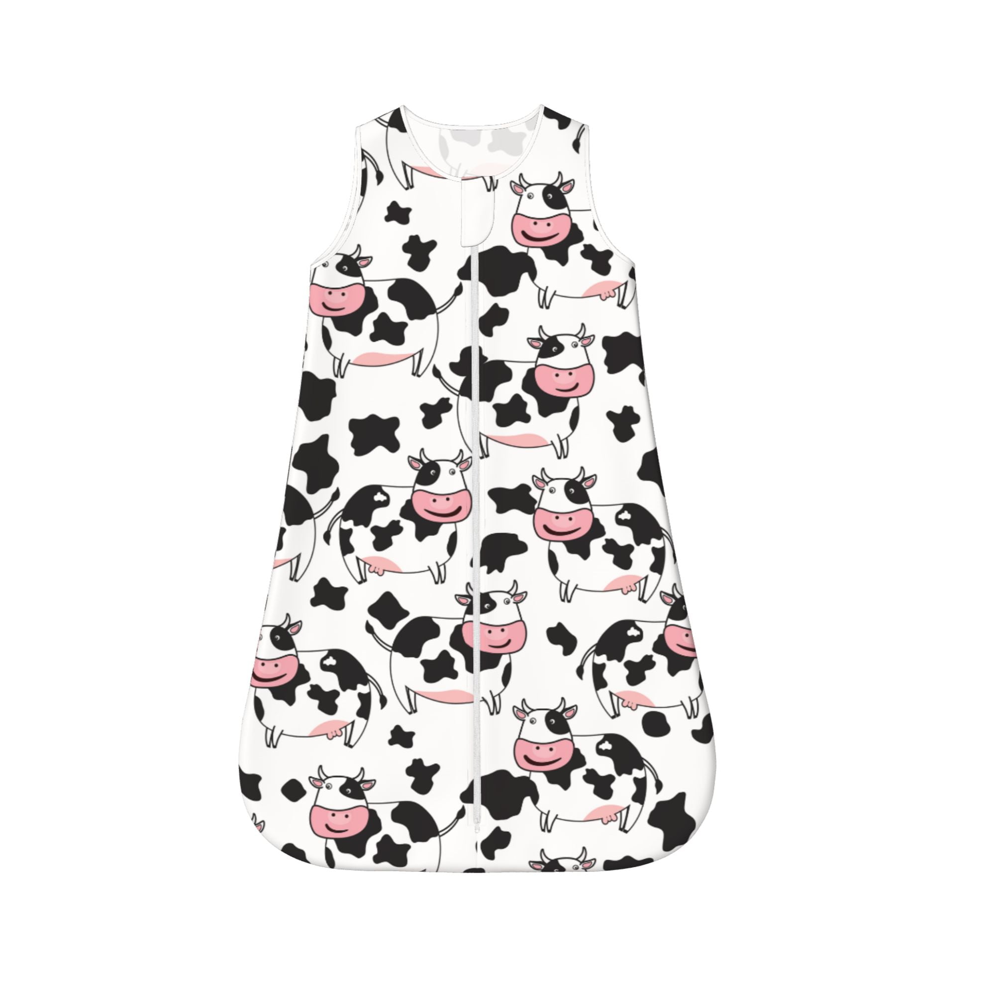 Baby Wearable Blanket 0-24 Months Happy Cow Moo,Sleeveless Summer Baby ...