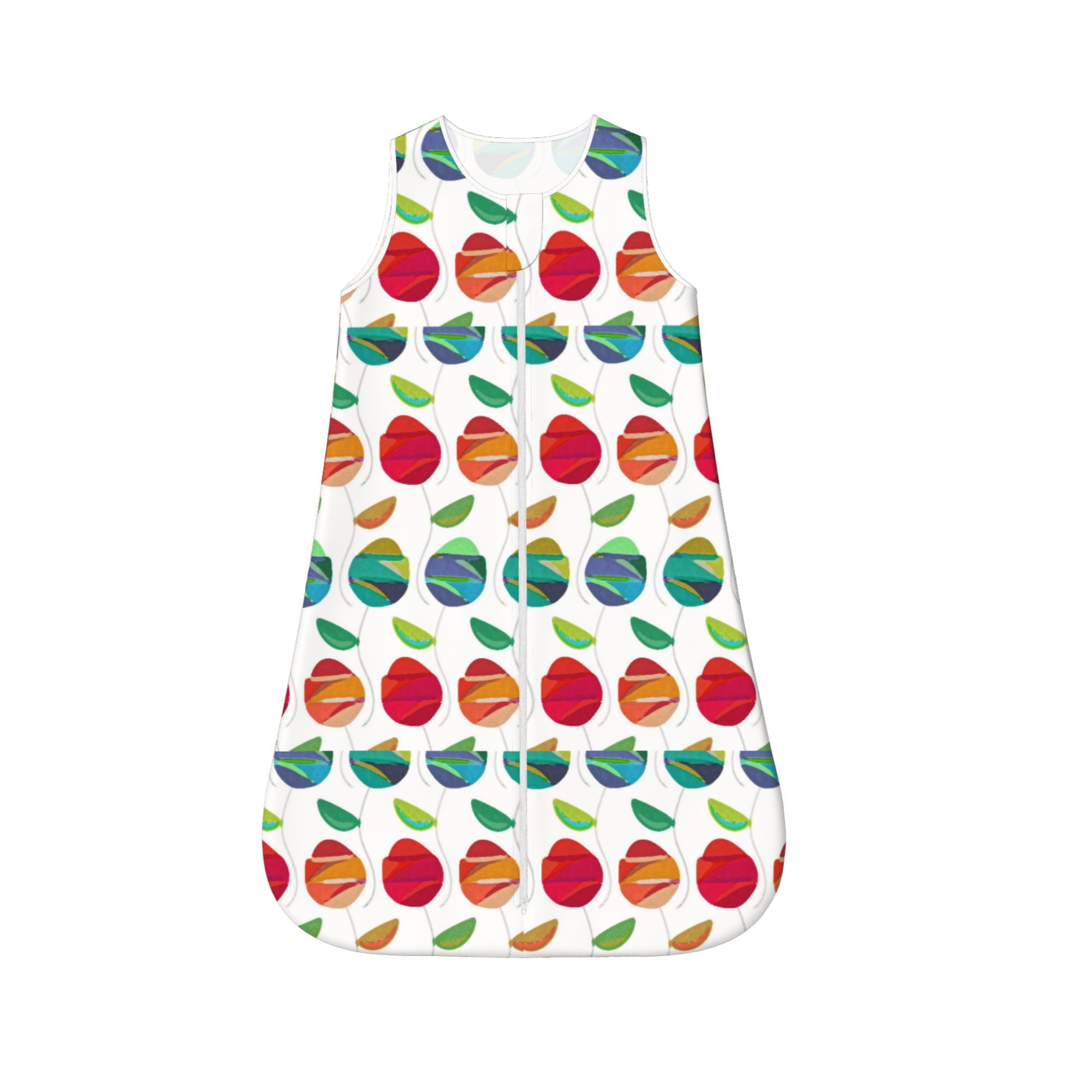 Baby Wearable Blanket 024 Months Watercolor Roses,Sleeveless Summer Baby Sleeping Bag With