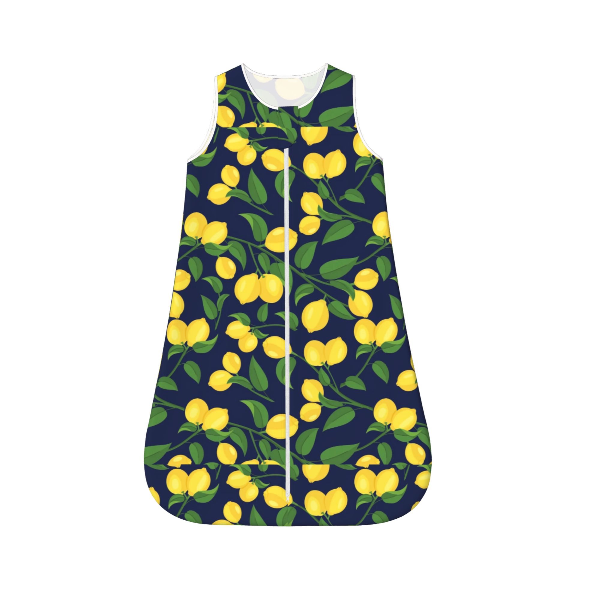 Baby Wearable Blanket 024 Months Yellow Lemon,Sleeveless Summer Baby Sleeping Bag With