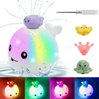 Spark Cocomelon 2-in-1 Spraying Bath Toy with LED Lights for Boys & Girls  Ages 3 and up 