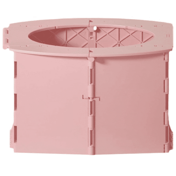 Baby Whisper Co PottyPal: Foldable Travel Potty with Cleaning Bags, Portable for Car, Camping & Travel