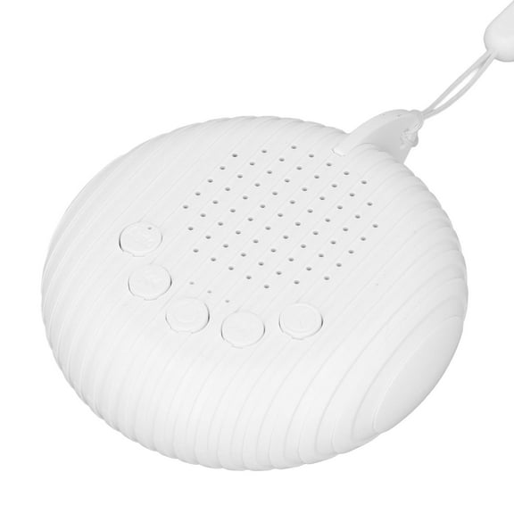 Baby White Noise Machine, Portable Sound Machine with Lanyard 10 Soothing Nature Sounds, Timer & Memory Functions USB Rechargeable Sleep Machine
