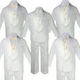 thumbnail image 1 of Baby White Satin Shawl Lapel Suits Tuxedo CHAMPAGNE Satin Bow Necktie Vest Sm-20, 1 of 5