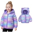 thumbnail image 1 of Baby Winter Coat,Baby Boys Puffer Coat Cute Bear Ear Hooded Jackets with Pockets Long Sleeve Light Winter Coats for Baby Boys Toddler Winter Jacket Baby Clothes, 1 of 5