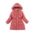 thumbnail image 1 of Baby Winter Coat,Baby Boys Puffer Coat Mid-length Hooded Jacket Zipper Up Down Coats For Baby Boys Winter Down Coat Baby Boy Clothes, 1 of 4