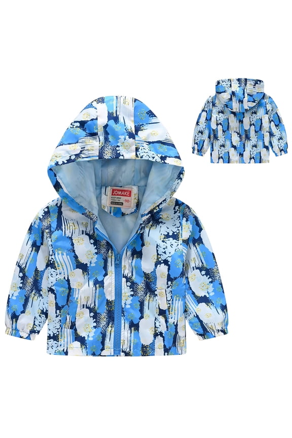 Baby Winter Coat Cartoon Printed Lightweight Jacket Windproof Puffer Jacket for Kids Infant Baby Winter Warm Outwear Jacket Coat 2-3 Years