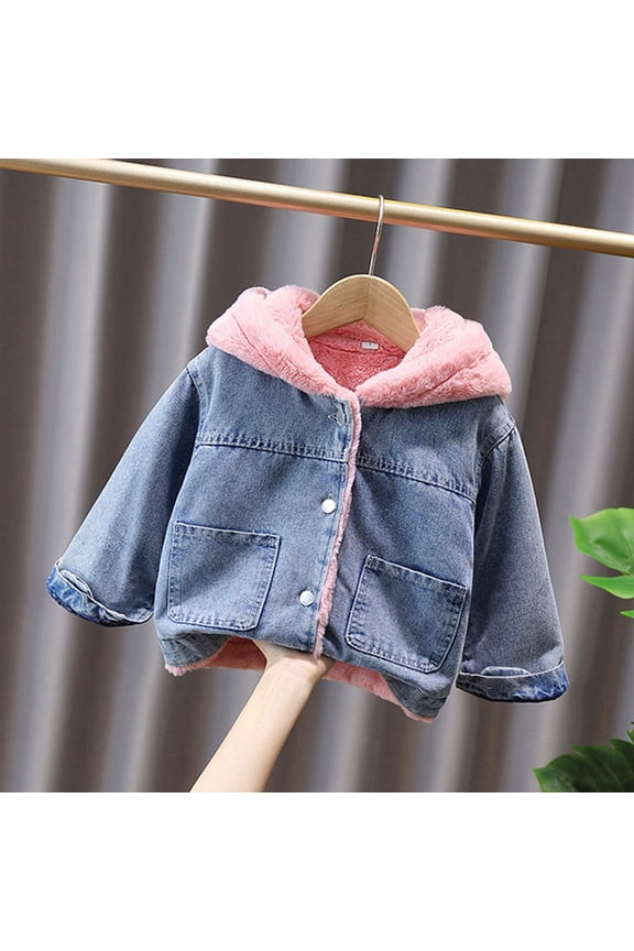 Baby Winter Coat Cute Animal Printed Solid Color Lightweight Coat Windproof Coats for Baby Girls Winter Outfits for Girls 8-9 Years