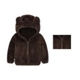 thumbnail image 1 of Baby Winter Coat Bear Ear Cute Jackets for Baby Girls Toddler Puffer Jacket Baby Girl Winter Clothes 4-5 Years, 1 of 9