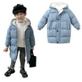 thumbnail image 1 of Baby Winter Coat,Kids Puffer Coat Mid-length Hooded Jackets With Pockets Lightweight Puffer Jacket For Baby Boys Child Winter Coat Warm Thick Clothes, 1 of 7