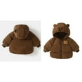 thumbnail image 1 of Baby Winter Coat,Little Boys Girls Puffer Coat Bear Ear Hooded Jacket Zipper Up Down Coats for Toddler Baby Winter Warm Outwear Jacket Coat Baby Winter Costume, 1 of 7