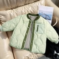 thumbnail image 1 of Baby Winter Coat Solid Color Cartoon Printed Lightweight Jacket Windbreaker Casual Outerwear for Kids Baby Boys Hoddie Jacket 2-3 Years, 1 of 4