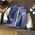 thumbnail image 1 of Baby Winter Jacket Cute Cartoon Printed Solid Casual Soft Long Sleeve Jacket Baby Outfit Homewear for Baby 18-24 Months, 1 of 8