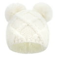 thumbnail image 1 of Baby Winter Hats Soft Knit Beanie Warm Cute Winter Hat Hats for Baby Girls Baby Beanie, 1 of 5