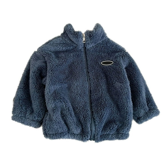 Baby Winter Jacket Cute Printed Solid Long Sleeve Baby Snow Suit for Baby 5-6 Years