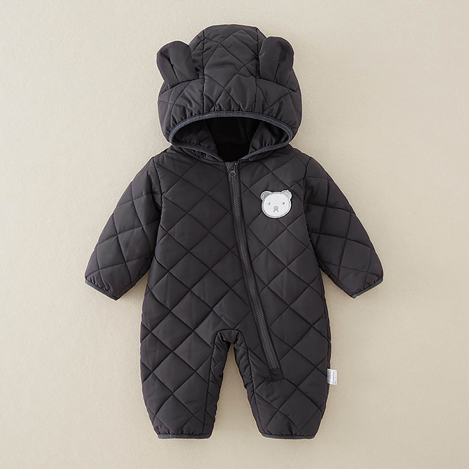 Baby Winter Romper Down Jumpsuit Hoodie Coat for Baby Girl Clothes ...