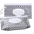 Baby Wipe Dispenser,2 Pack Reusable Baby Wipe Container,Portable ...