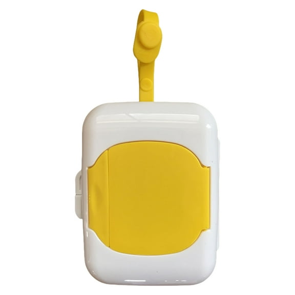 Baby Wipe Keeper Wet Tissues Holder Case Refillable and Portable Container Box Organiser for Diaper Changes