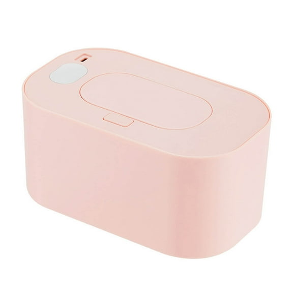 Baby Wipe Warmer and Baby Wet Wipes Dispenser: Wipes Warmer for Newborn Baby Evenly Overall Heated | Portable Wipe Warmer Large Capacity Diaper Warmer Wipes for Baby | Wipe Dispenser Nursery(Pink,A)