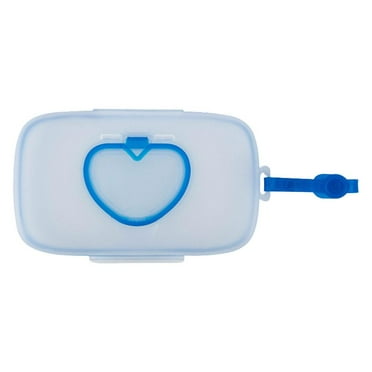 Baby Wipes Dispenser, Portable Reusable Wipes Holder W2N1