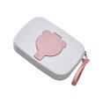 Baby Wipes Dispenser Portable Wipe Holder Dustproof Case Bear Pattern ...