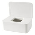 thumbnail image 1 of Baby Wipes Dispenser Wipe Holder For Baby & Adult Keeps Wet Tissue Fresh Wipes Flushable Wipe Container With Sealing Design Lid Storage Containers Home Decor, 1 of 6