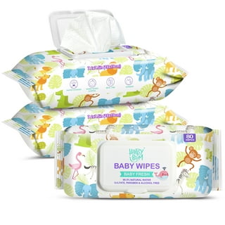 Caja de 12 paquetes de toallas húmedas biodegradables, 60 uds c/u, Aqua  Baby - Aqua Baby