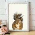 thumbnail image 1 of Baby Woodland Squirrel - Nursery Wall Décor Farm Baby Animal Art Print, 1 of 2