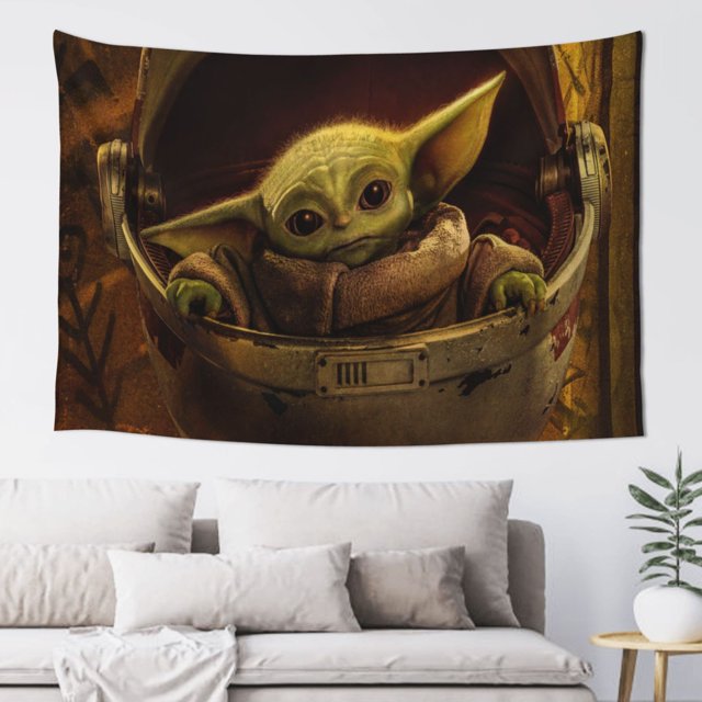 Baby YoDa Tapestry 60x40in Home Decoration Poster Wall Tapestries for