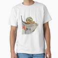 thumbnail image 1 of Baby Yoda Adorable Child Big Ears Looking Up Kawaii Character Variant B T-Shirt, 1 of 4