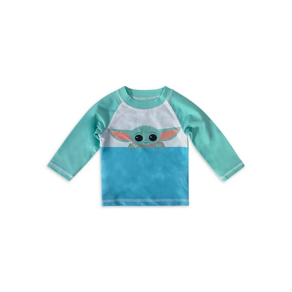 Baby Yoda Baby Boy Rash Guard