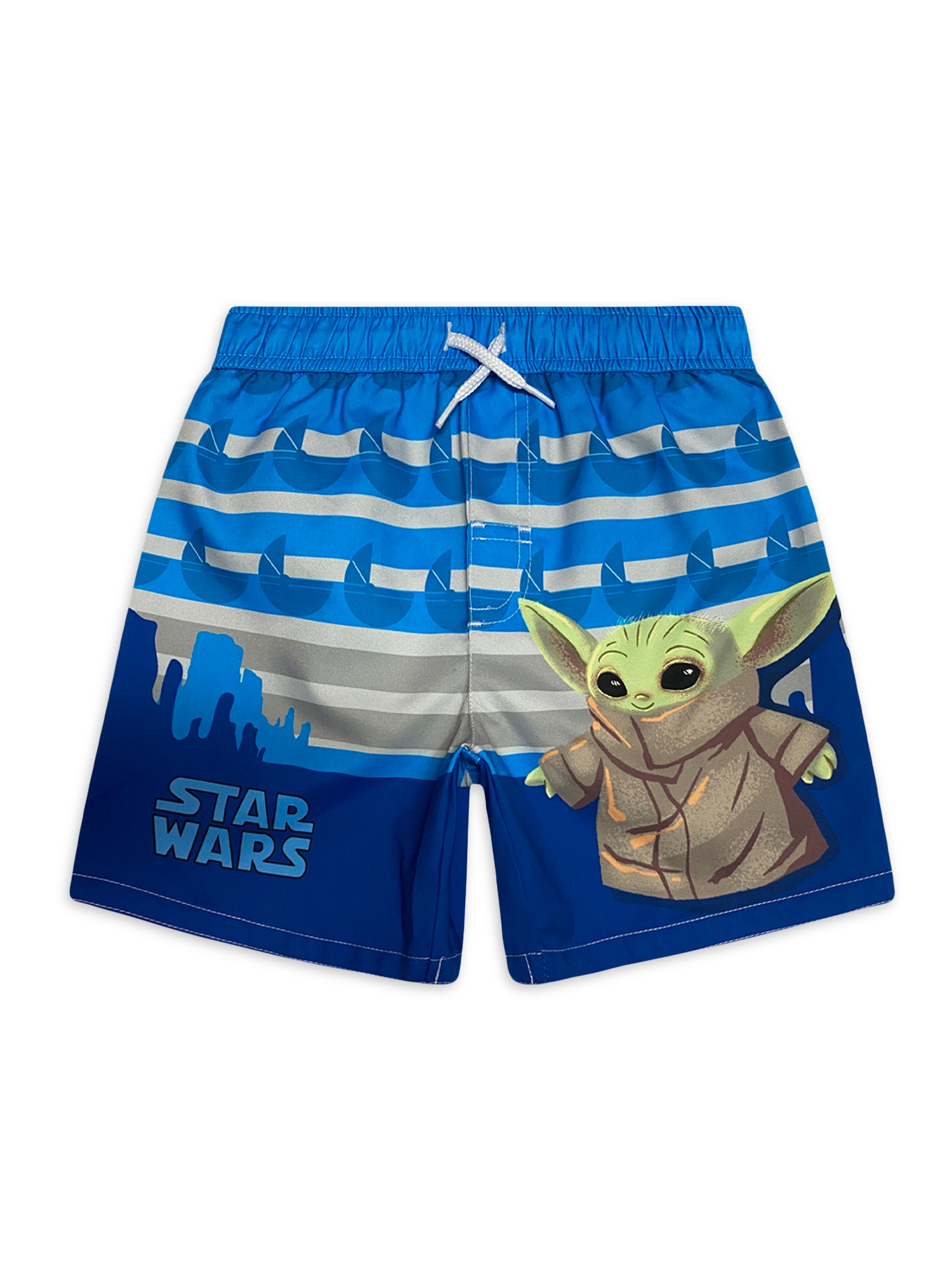 Baby Yoda Baby Toddler Boy Swim Trunks