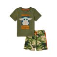 thumbnail image 1 of Baby Yoda Baby Boy & Toddler Boy T-Shirt & Shorts, Outfit Sets 2-Piece, 12M-5T, 1 of 3