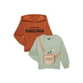 thumbnail image 1 of Baby Yoda Baby and Toddler Boys Pullover Sweatshirt Set, 2-Pack, Sizes 12M-5T, 1 of 9