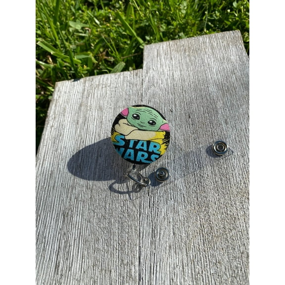 Baby Yoda Badge Reel