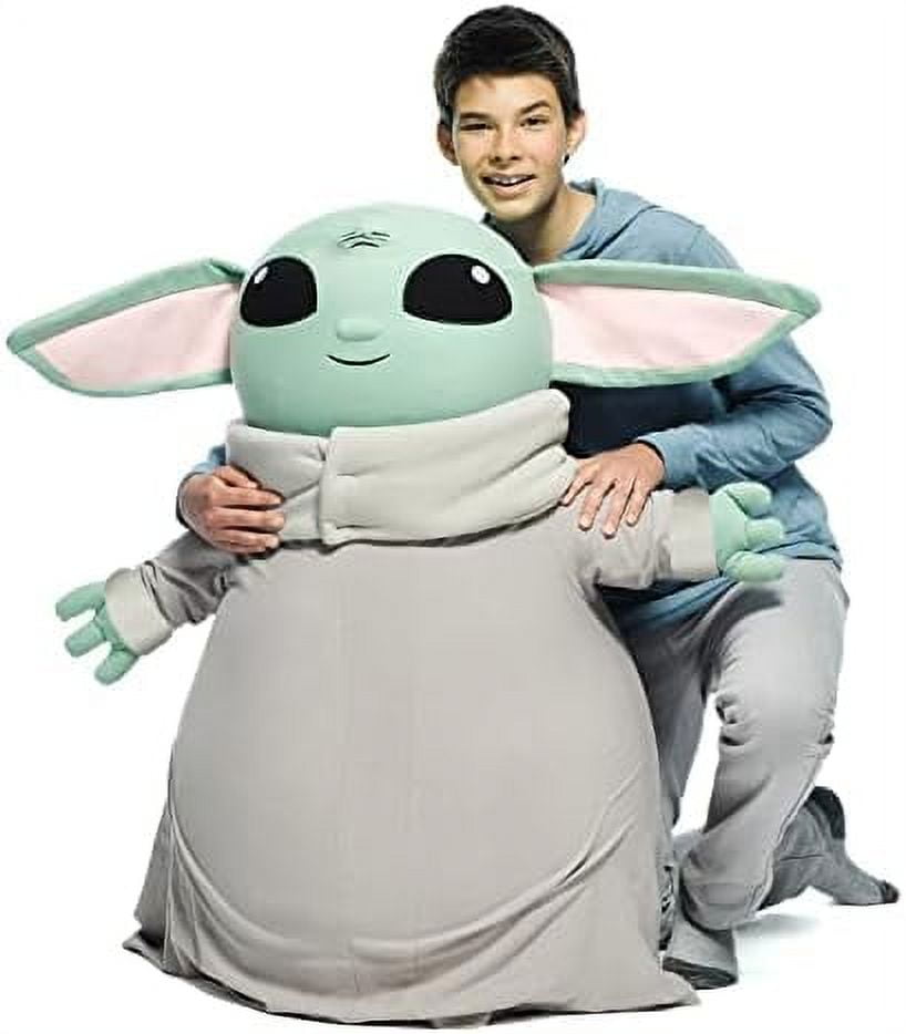 Baby Yoda Bean Bag For Kids, Grogu Hugger, Huggable Comfortable Cuddly