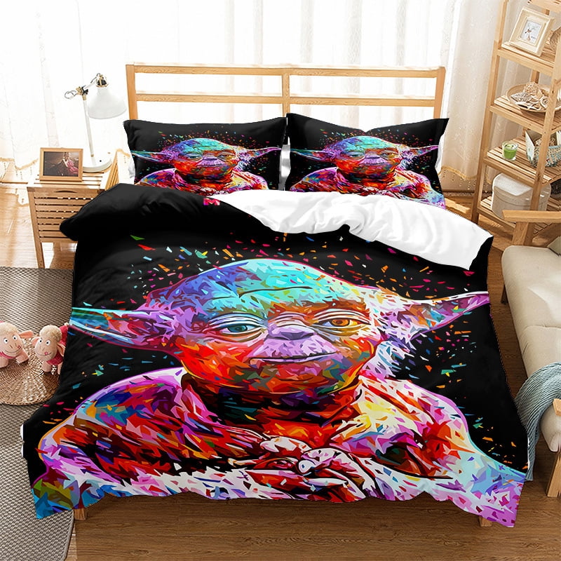 Baby Yoda Bedding Twin Comforter Set Baby Yoda Comforter Set for Girls ...