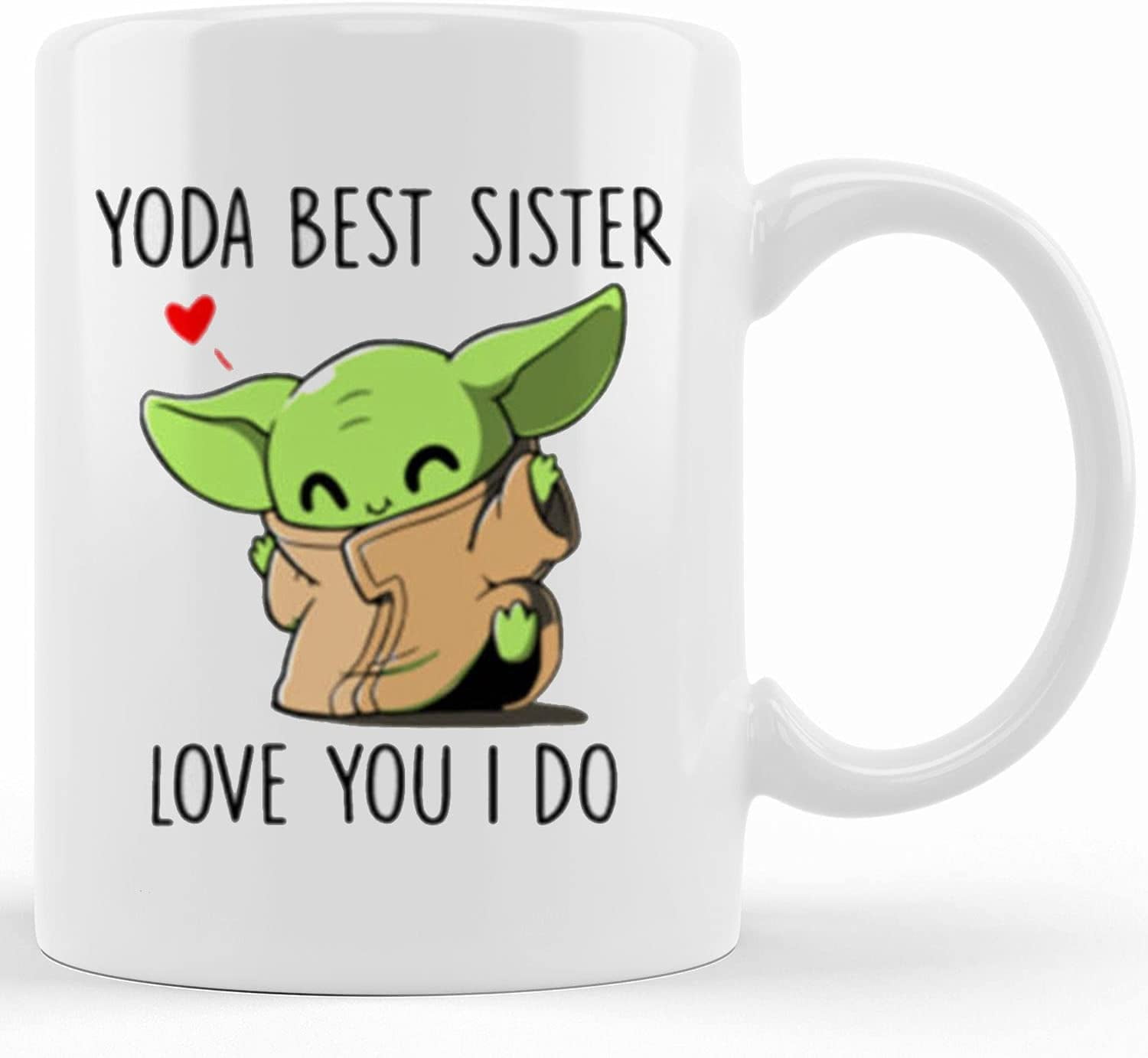 Yoda Best Teacher, Funny / Cute Coffee / Tea Travel Mug 14oz Beautiful  Premium Quality Gift Idea 
