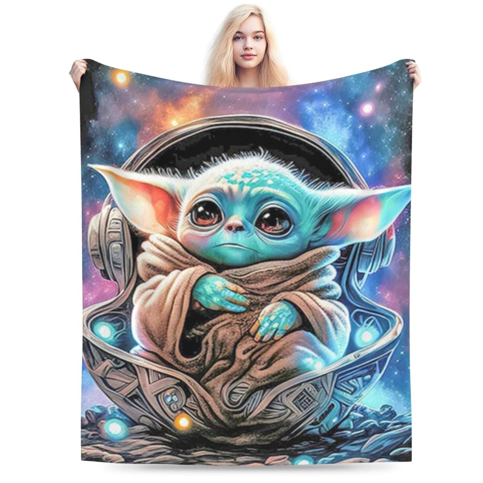 Baby Yoda Blanket, Super Soft Throw Blanket For Couch Sofa Bed, Cozy ...
