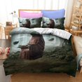 thumbnail image 1 of Baby Yoda Cartoon Anime 2 Piece/3 Piece Bedding Sets Comforters Sets & Pillowcases Set for Boys Girls Mens Womens Breathable Durable Microfiber Super Soft Ultra-Soft Fashion Funny, 1 of 10