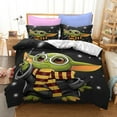 thumbnail image 1 of Baby Yoda Cartoon Anime 2 Piece/3 Piece Bedding Sets Comforters Sets & Pillowcases Set for Boys Girls Mens Womens Breathable Durable Microfiber Super Soft Ultra-Soft Fashion Funny, 1 of 10