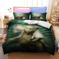 thumbnail image 1 of Baby Yoda Cartoon Anime 2 Piece/3 Piece Bedding Sets Comforters Sets & Pillowcases Set for Boys Girls Mens Womens Breathable Durable Microfiber Super Soft Ultra-Soft Fashion Funny, 1 of 10