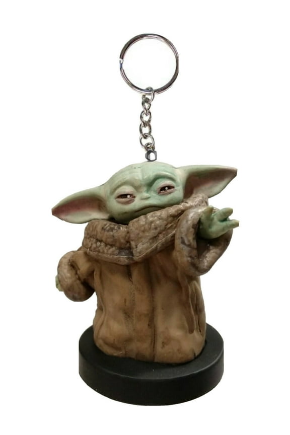 Baby Yoda Child 2 PVC Key Ring Keychain Figurine Figure Mandalorian Star Wars