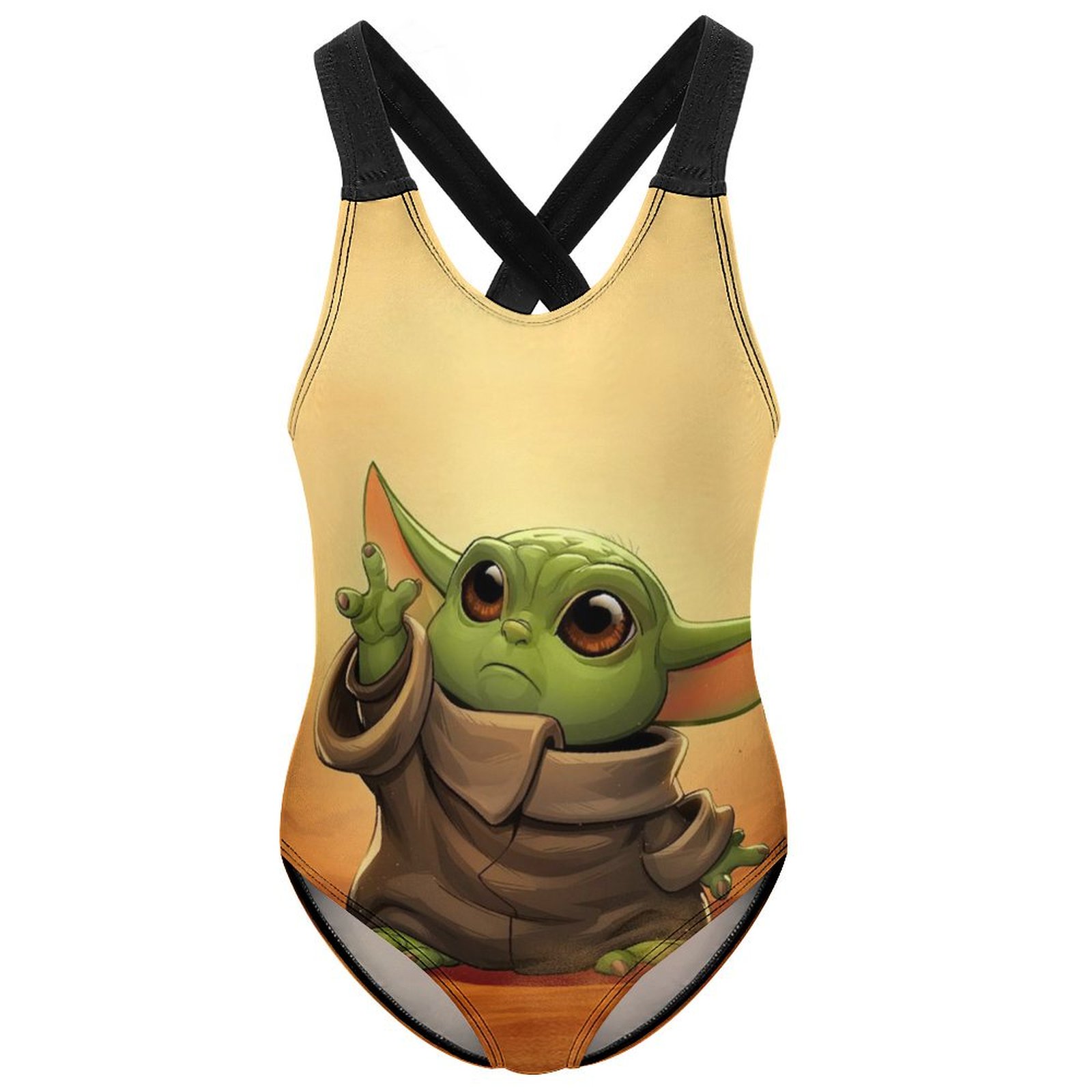 BabyYoda Children's Onepiece Swimsuit Girl's Summer Swimming Pool