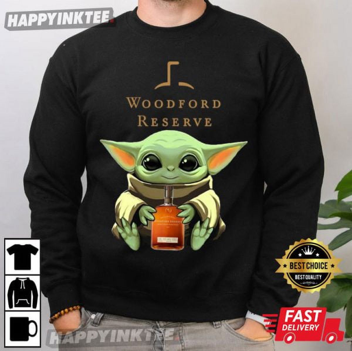 Baby Yoda Drink Woodford Reserve